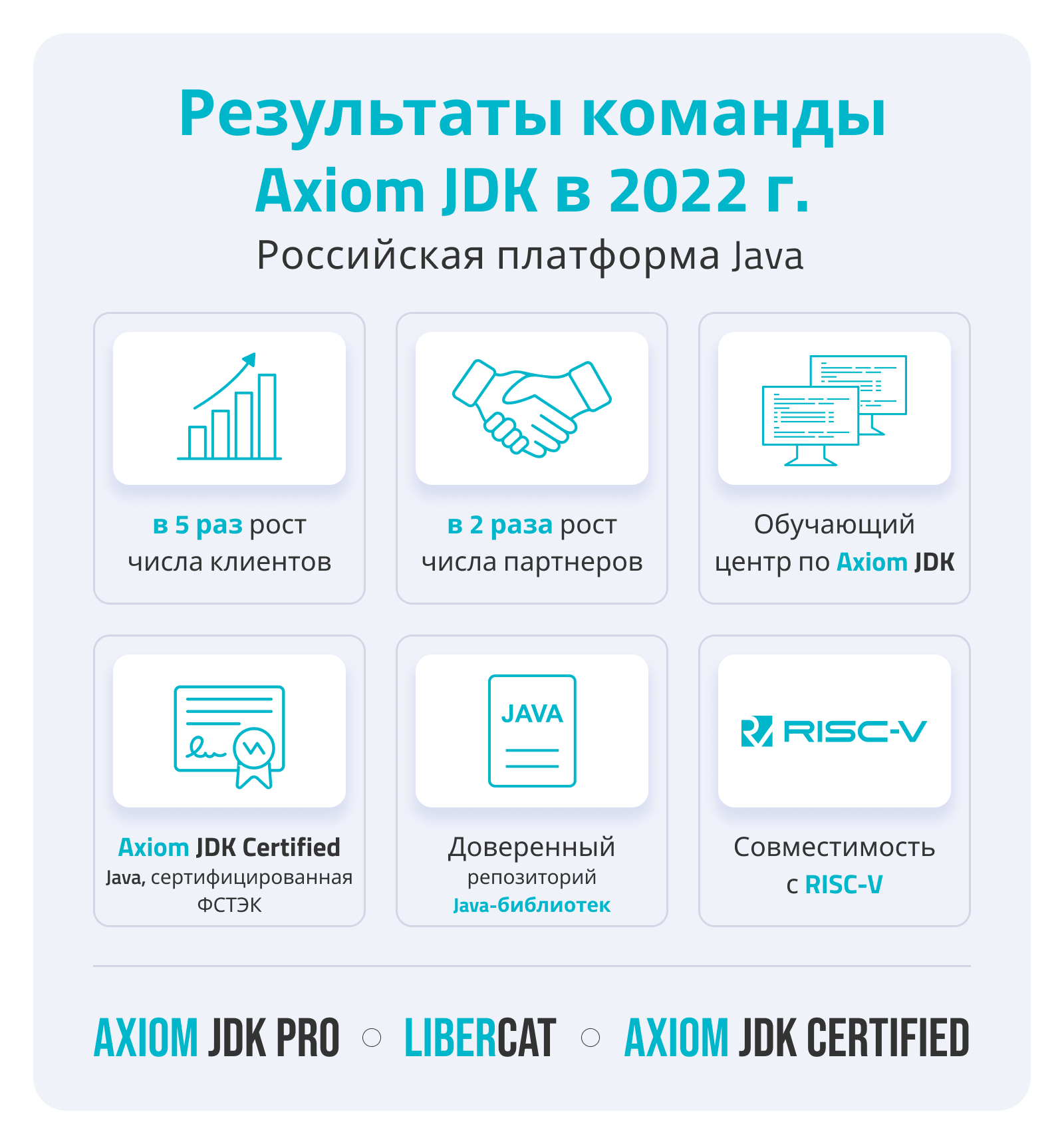 Число клиентов Axiom JDK, российской платформы Java, выросло в 5 раз в 2022  году • RUSSOFT